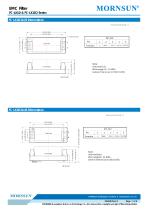 FC-LX1D / EMC filter / ±2/±4 KV Surge Voltage / for ac/dc - 7