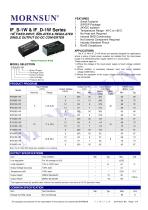 IF_S-1W / 1watt DC-DC converter / Regulated / Single output-1