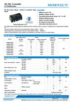 IF_XT-1WR2 / 1watt DC-DC converter / single output / regulated - 1