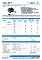 K78xx-500R3 / DC-DC converter / 500mA current output / non-isolated / modular / low cost / high efficiency - 1