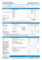 Medical Fixed Input DCDC Converter G_S-2WR2 - 2