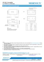 Medical Fixed Input DCDC Converter H_S-1WR2 - 5