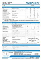 Medical Wide Input DCDC Converter URH_P-6WR3 - 2