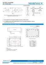 Medical Wide Input DCDC Converter URH_P-6WR3 - 4