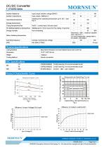 MORNSUN 0.25Watt/Fixed input voltage/isolated & unregulated single output DC DC power suplly/converter F_XT-W2R2 - 2