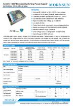 MORNSUN 100W AC/DC Enclosed Switching Power Supply LM100-20Bxx-1
