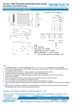 MORNSUN 100W AC/DC Enclosed Switching Power Supply LM100-20Bxx-4