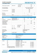 MORNSUN 100watt 85-264VAC input AC DC power supply / converter / DIN-Rail / LI100-20BxxPR2 - 2