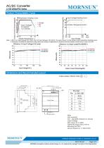 MORNSUN 100watt 85-264VAC input AC DC power supply / converter / DIN-Rail / LI100-20BxxPR2 - 3