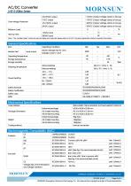 MORNSUN 15W 85-264VAC input AC/DC Converter LHE15-20BxxA2-2