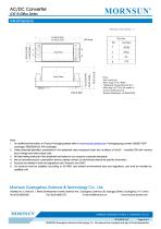 MORNSUN 15W Ultra small size AC/DC converter LDE15-20B03 - 6