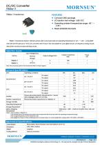 MORNSUN 1W DC-DC Isolated SMD Converter Transformer TTB05xx-1T - 1