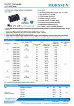 MORNSUN 1Watt/Fixed input voltage/isolated & dual outputs DC DC power suplly/converter A_XT-1WR2 - 1