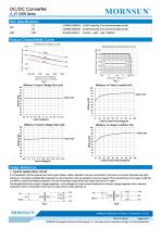 MORNSUN 1Watt/Fixed input voltage/isolated & dual outputs DC DC power suplly/converter A_XT-1WR2 - 3