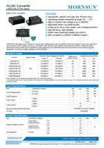 MORNSUN 20W 85-264VAC input dual outputs AC/DC Converter LHE20-20Axx - 1