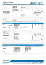 MORNSUN 20W 85-264VAC input dual outputs AC/DC Converter LHE20-20Axx - 2