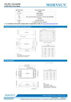 MORNSUN 20W 85-264VAC input dual outputs AC/DC Converter LHE20-20Axx - 5