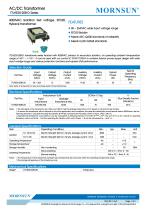MORNSUN 20W AC-DC Automotive Isolated Transformer TTLHE20-20B-D-1