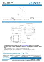 MORNSUN 20W AC-DC Automotive Isolated Transformer TTLHE20-20B-D-2