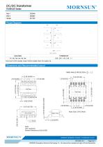 MORNSUN 20W DC-DC Isolated SMD Converter Transformer TTURB-20T-2