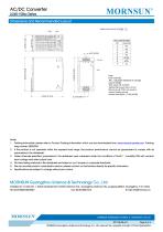 MORNSUN 240watt AC DC power supply / converter / PFC / DIN35 / LI240-10Bxx - 4
