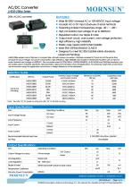 MORNSUN 25W 85-305VAC wide input AC/DC converter LHE25-23Bxx - 1