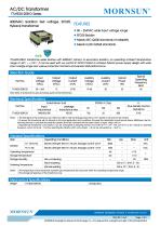 MORNSUN 25W AC-DC Automotive Isolated Transformer TTLHE25-20B-D-1