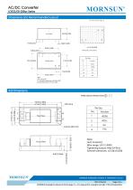 MORNSUN 3-5W Ultra small size 85-264VAC input AC/DC converterLDE03/05-20Bxx - 5