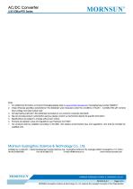 MORNSUN 30watt 85-264VAC input AC DC power supply / converter / DIN-Rail / LI30-20BxxPR2 - 4