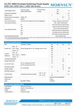 MORNSUN 350W AC/DC Enclosed SMPS LM350-12Bxx - 2