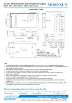 MORNSUN 350W AC/DC Enclosed Switching Power Supply LM350-10Bxx - 5