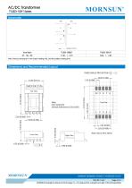 MORNSUN 3W AC-DC Automotive Isolated Transformer TTLS03-15B-T - 2