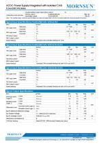 MORNSUN 3W AC-DC power supply Integrated isolated CAN bus-TLAxx-03KCAN-2