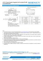 MORNSUN 3W AC-DC power supply Integrated isolated RS485-TLAxx-03K485 - 7