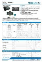 MORNSUN 40W 85-264VAC input dual outputs AC/DC Converter LH40-10 Series - 1