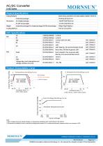 MORNSUN 40W 85-264VAC input dual outputs AC/DC Converter LH40-10 Series - 3