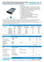 MORNSUN 450W AC/DC Enclosed SMPS LM450-12Bxx-1