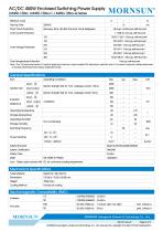 MORNSUN 450W AC/DC Enclosed SMPS LM450-12Bxx-2