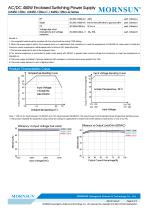 MORNSUN 450W AC/DC Enclosed SMPS LM450-12Bxx-3