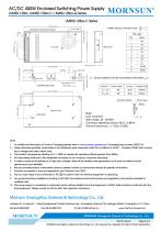 MORNSUN 450W AC/DC Enclosed SMPS LM450-12Bxx-5
