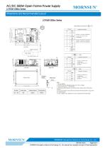 MORNSUN 550W AC/DC Enclosed Switching Power Supply LOF550-20Bxx - 5