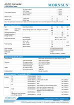 MORNSUN 5W 85-264VAC input AC/DC Converter LHE05-20Bxx - 2