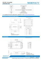 MORNSUN 5W 85-264VAC input AC/DC Converter LHE05-20Bxx - 4