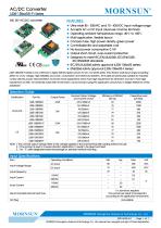 MORNSUN 5W SIP AC DC converter LS05-13BxxR3-Flexible design for all-rounder applications