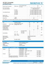 MORNSUN 60watt 85-264VAC input AC DC power supply / converter / DIN-Rail / LI60-20BxxPR2 - 2