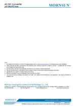 MORNSUN 60watt 85-264VAC input AC DC power supply / converter / DIN-Rail / LI60-20BxxPR2 - 4