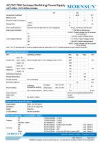 MORNSUN 75W AC/DC Enclosed Switching Power Supply LM75-20Bxx-2