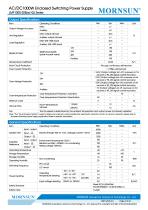 MORNSUN AC DC LMF1000-2