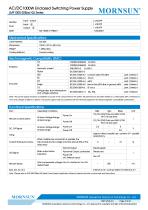 MORNSUN AC DC LMF1000-3