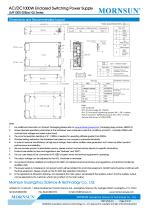 MORNSUN AC DC LMF1000-5